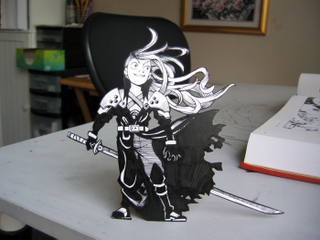 Illustration for article titled What's More Glorious Than HD Final Fantasy VII? Paper Final Fantasy VII.